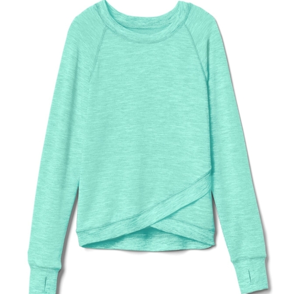 athleta girl criss cross hoodie